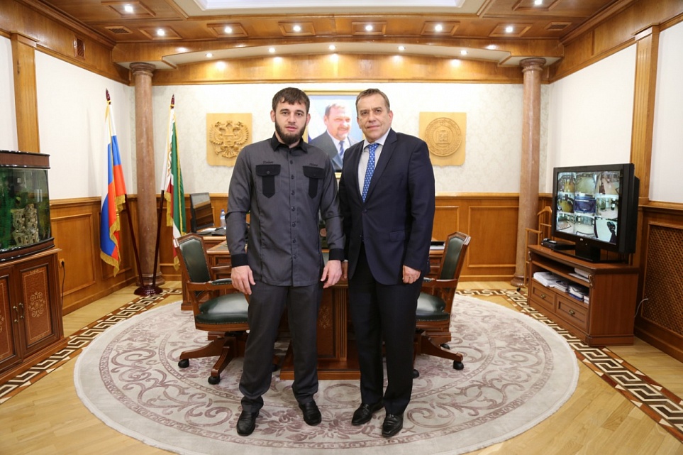 Мэр Грозного встретился с Послом Республики Словения