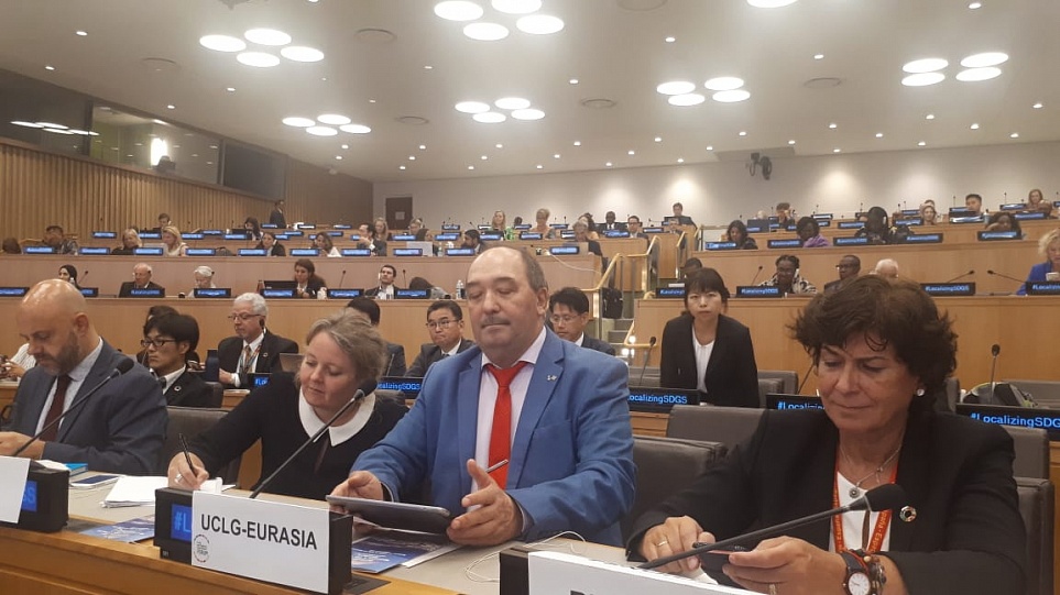 Президент Евразийского отделения ОГМВ выступил на Генассамблее ООН