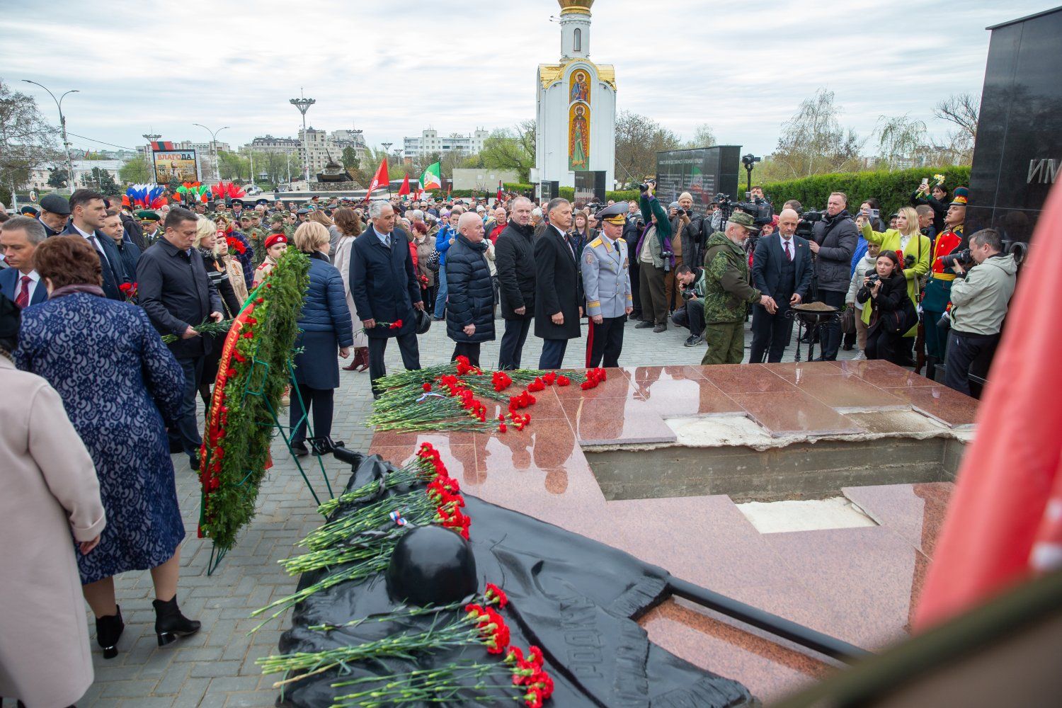 В Тирасполе перезахоронили останки неизвестного солдата