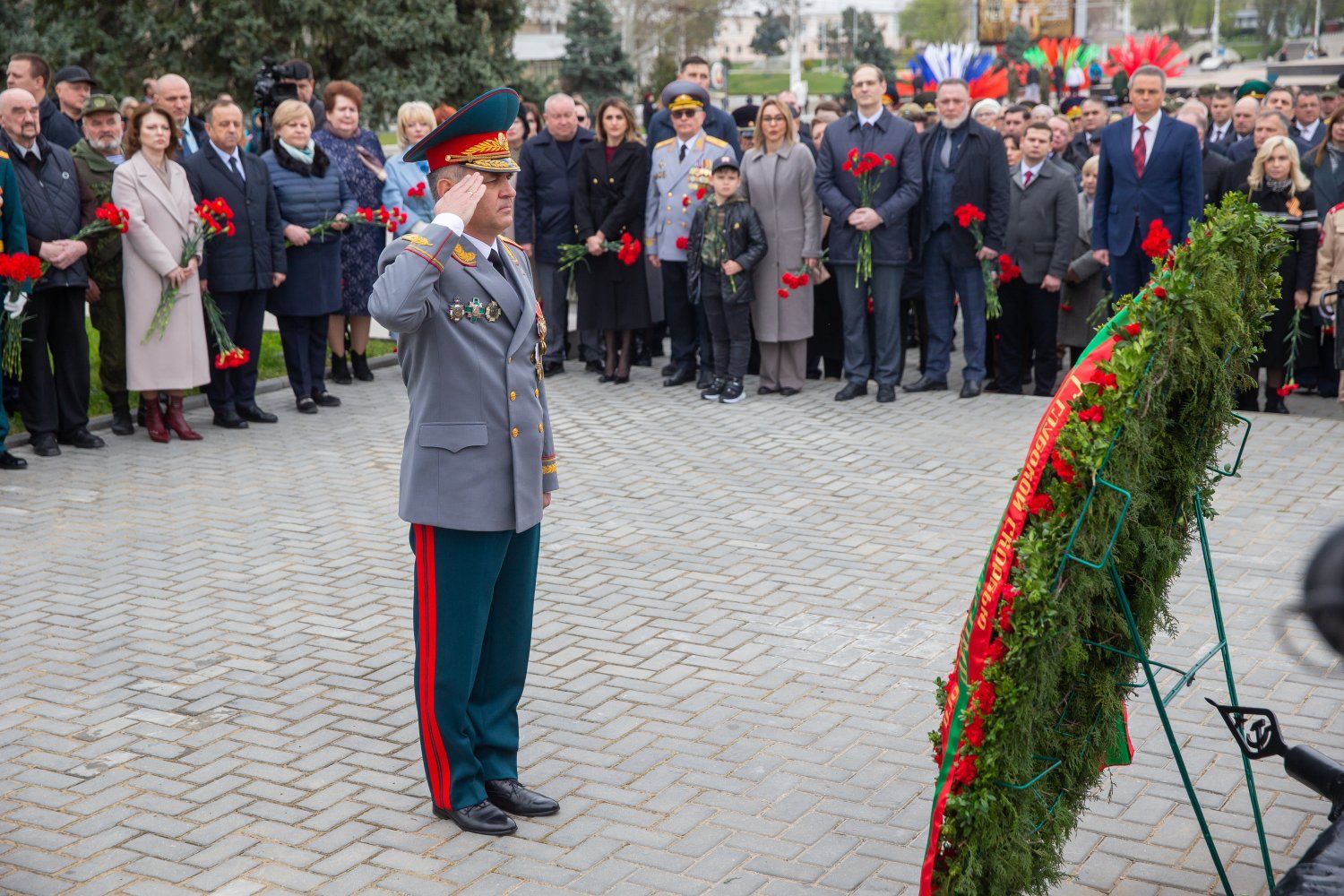 В Тирасполе перезахоронили останки неизвестного солдата