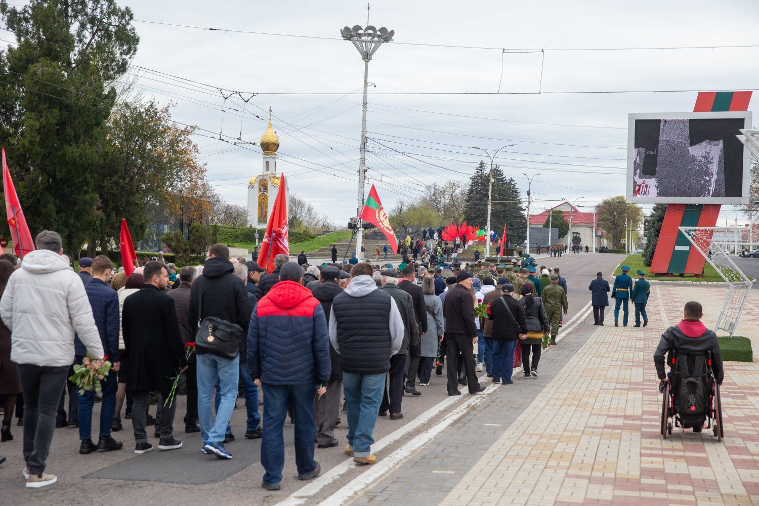 В Тирасполе перезахоронили останки неизвестного солдата