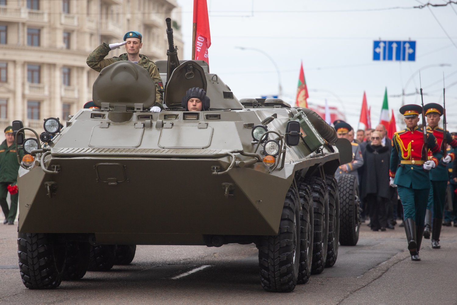 В Тирасполе перезахоронили останки неизвестного солдата
