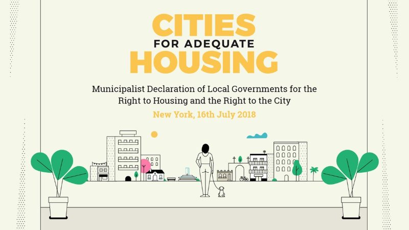 Cities for Housing: Join The Call 